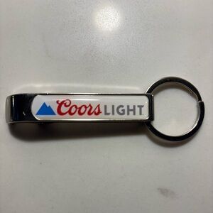 Vintage Coors Light Bottle Opener Key Chain